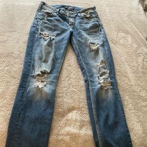 Silver Suki Jeans